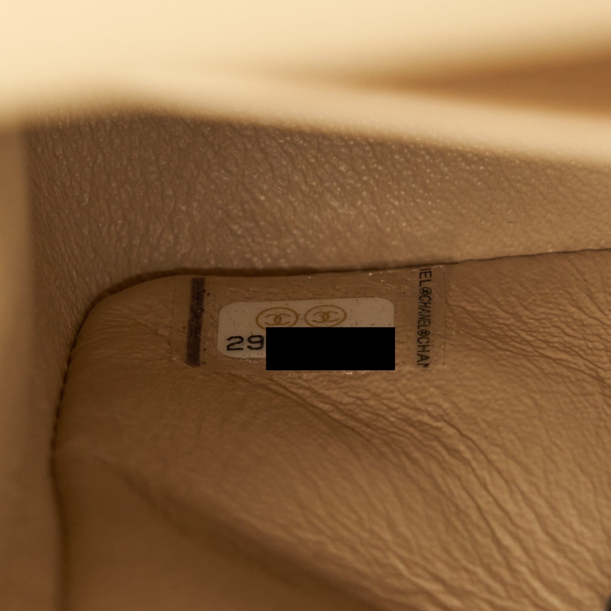 CHANEL CLASSIC DOUBLE FLAP BAG CAVIAR BEIGE GHW