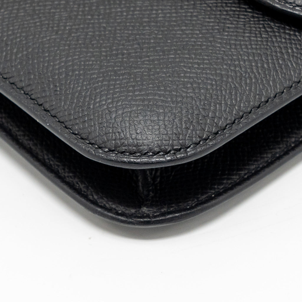 HERMES CONSTANCE ELAN EPSOM BLACK RGHW