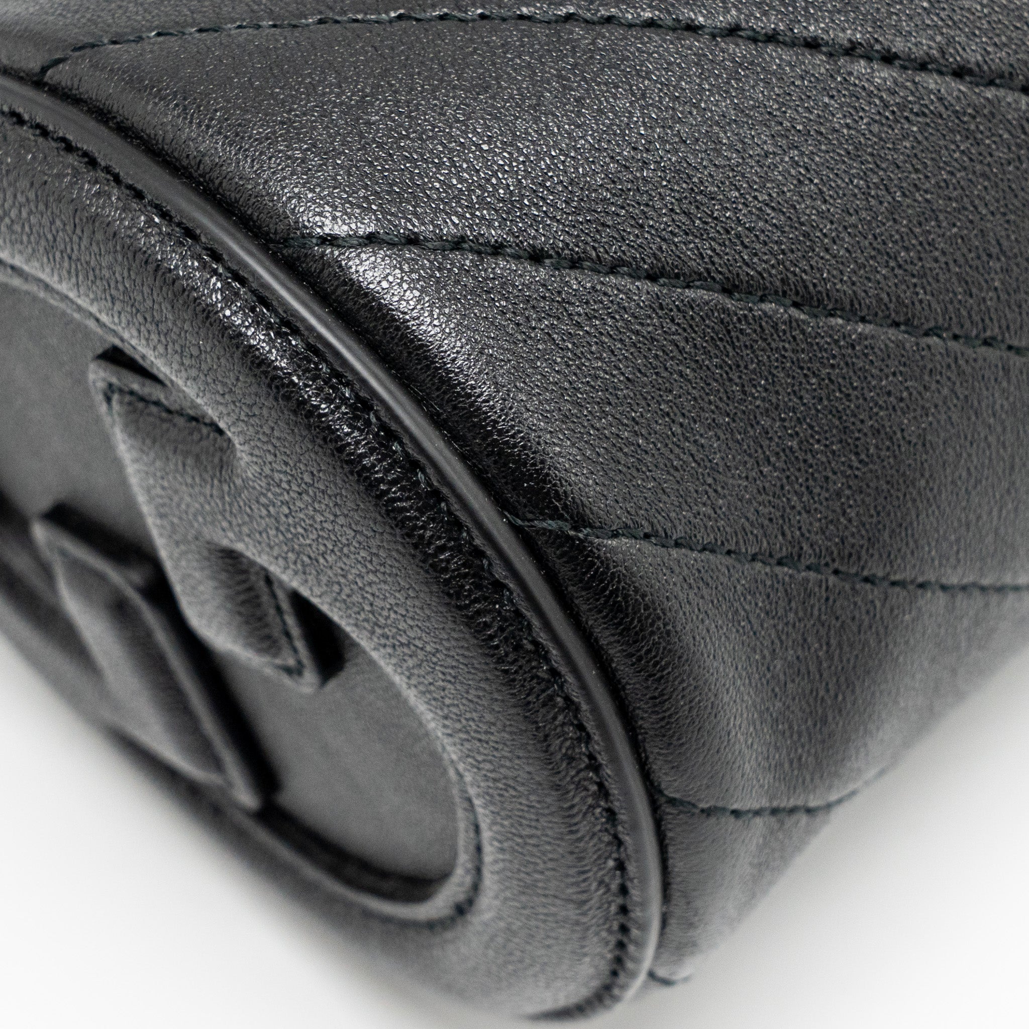 GUCCI BLONDIE MINI SHOULDER BAG LEATHER BLACK SHW