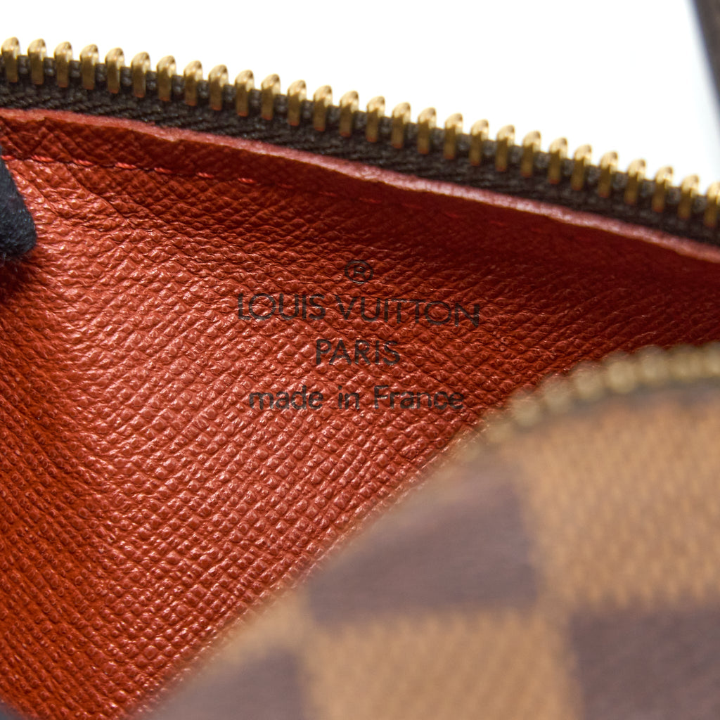 LOUIS VUITTON VINTAGE PAPILLON DAMIER EBENE CANVAS GHW