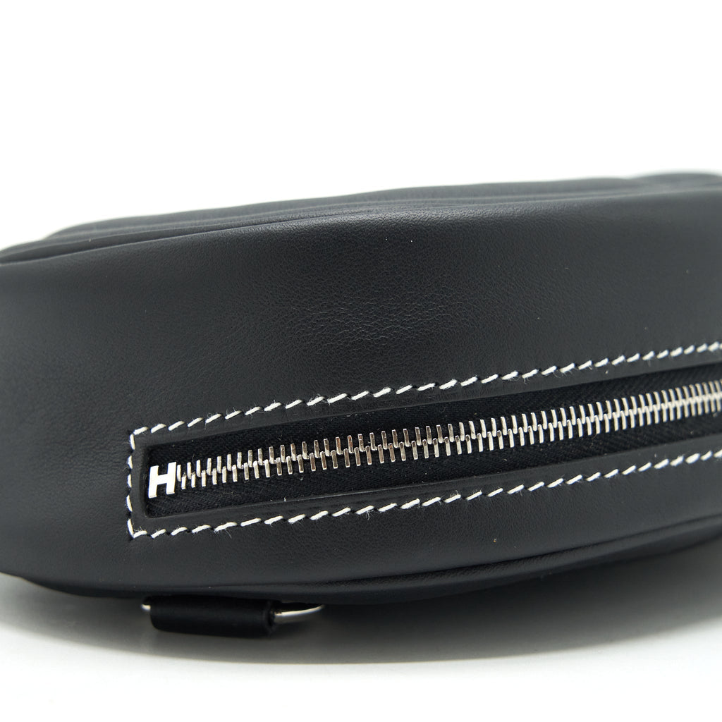 HERMES IN THE LOOP BELT BAG SWIFT BLACK SHW