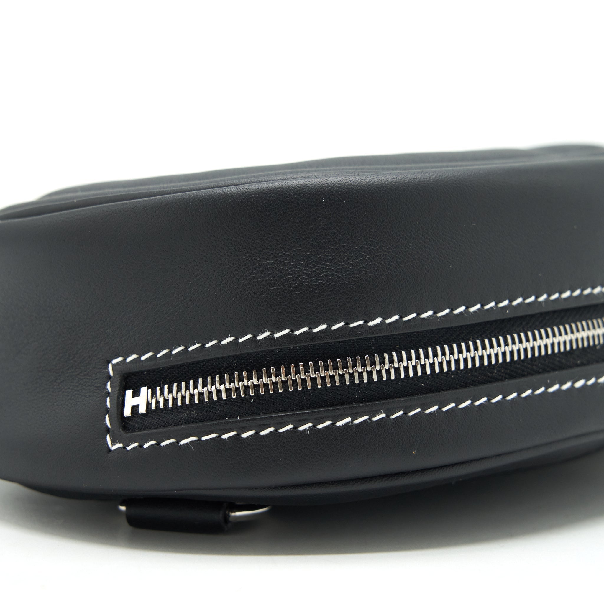 HERMES IN THE LOOP BELT BAG SWIFT BLACK SHW