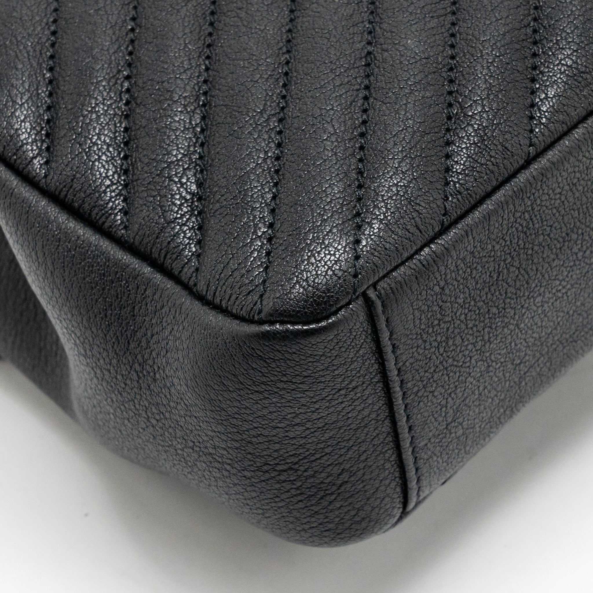 SAINT LAURENT/YSL MEDIUM COLLEGE BAG LAMBSKIN BLACK SHW