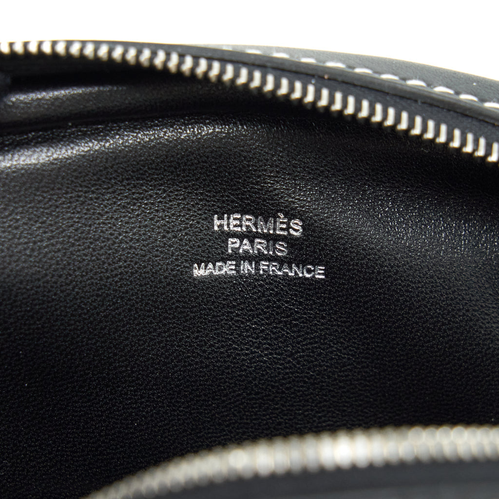 HERMES IN THE LOOP BELT BAG SWIFT BLACK SHW