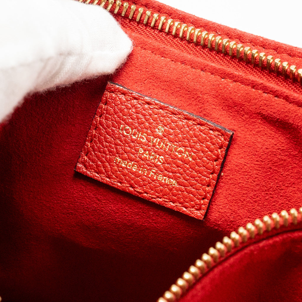 LOUIS VUITTON SURENE BB MONOGRAM CANVAS RED GHW