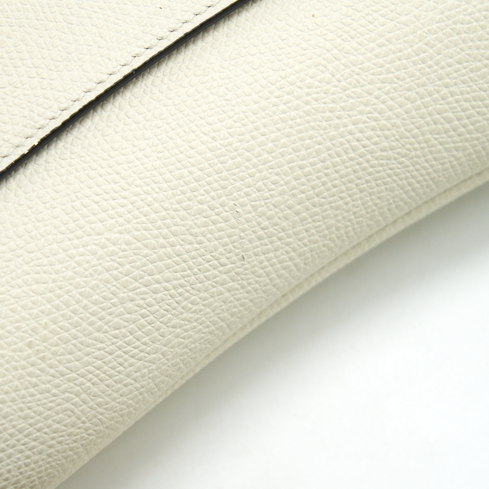 DIOR SMALL SADDLE BAG WHITE GHW