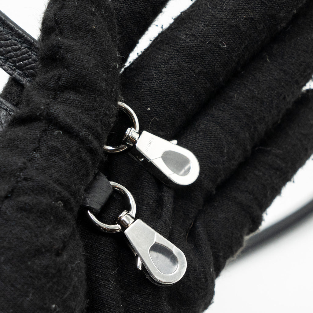 HERMES MINI KELLY II EPSOM BLACK SHW
