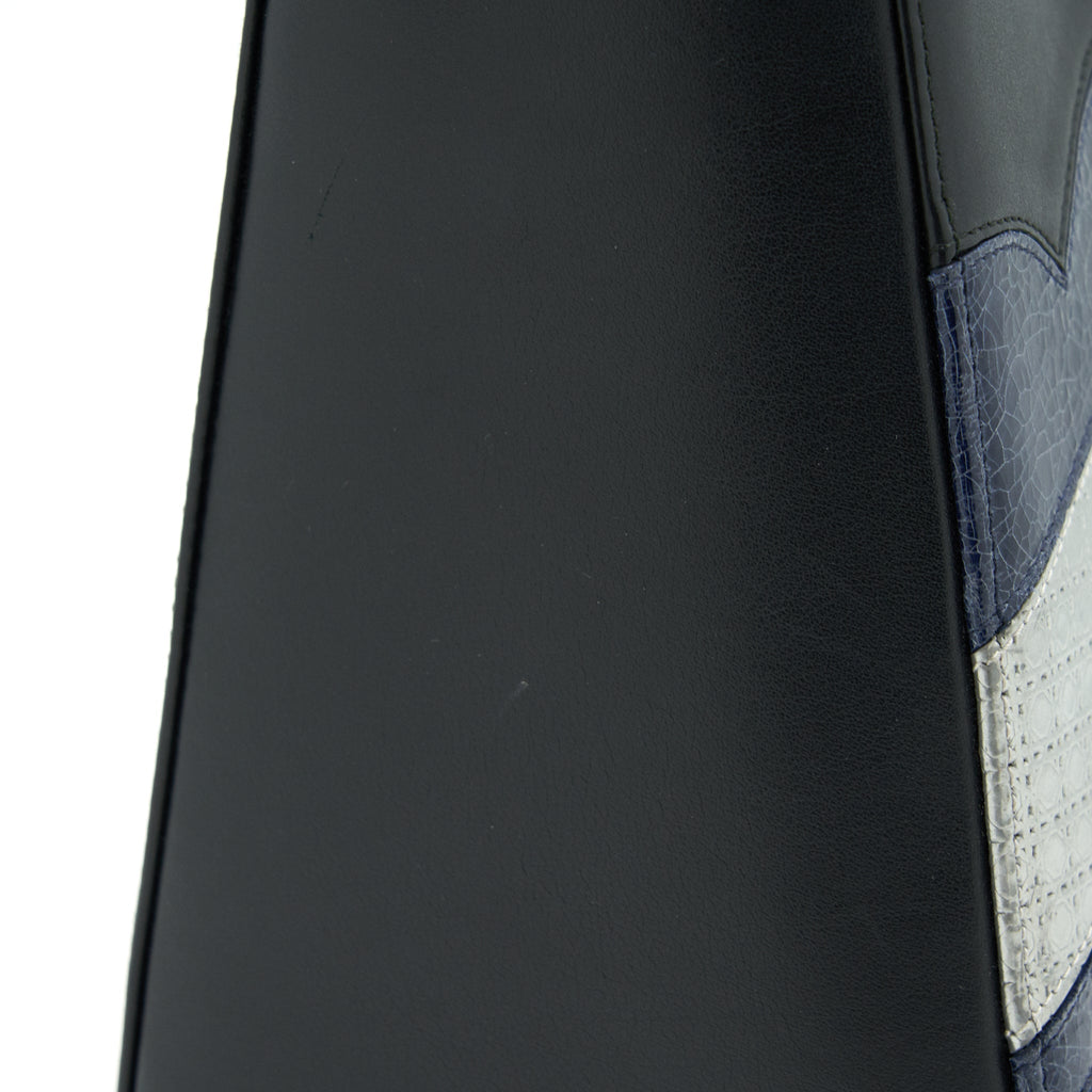DIOR MEDIUM LADY DIOR BAG LIMITED EDITION BLACK/ BLUE