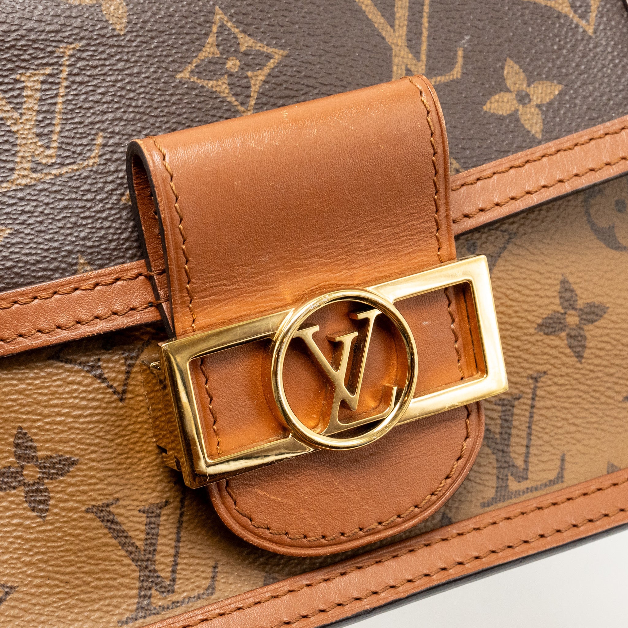 LOUIS VUITTON MINI DAUPHINE MONOGRAM CANVAS GHW