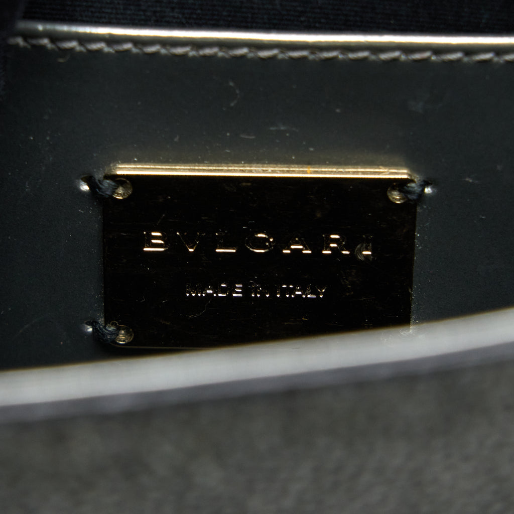 BVLGARI SERPENTI FOREVER CROSSBODY BAG STINGRAY LEATHER SILVER LGHW