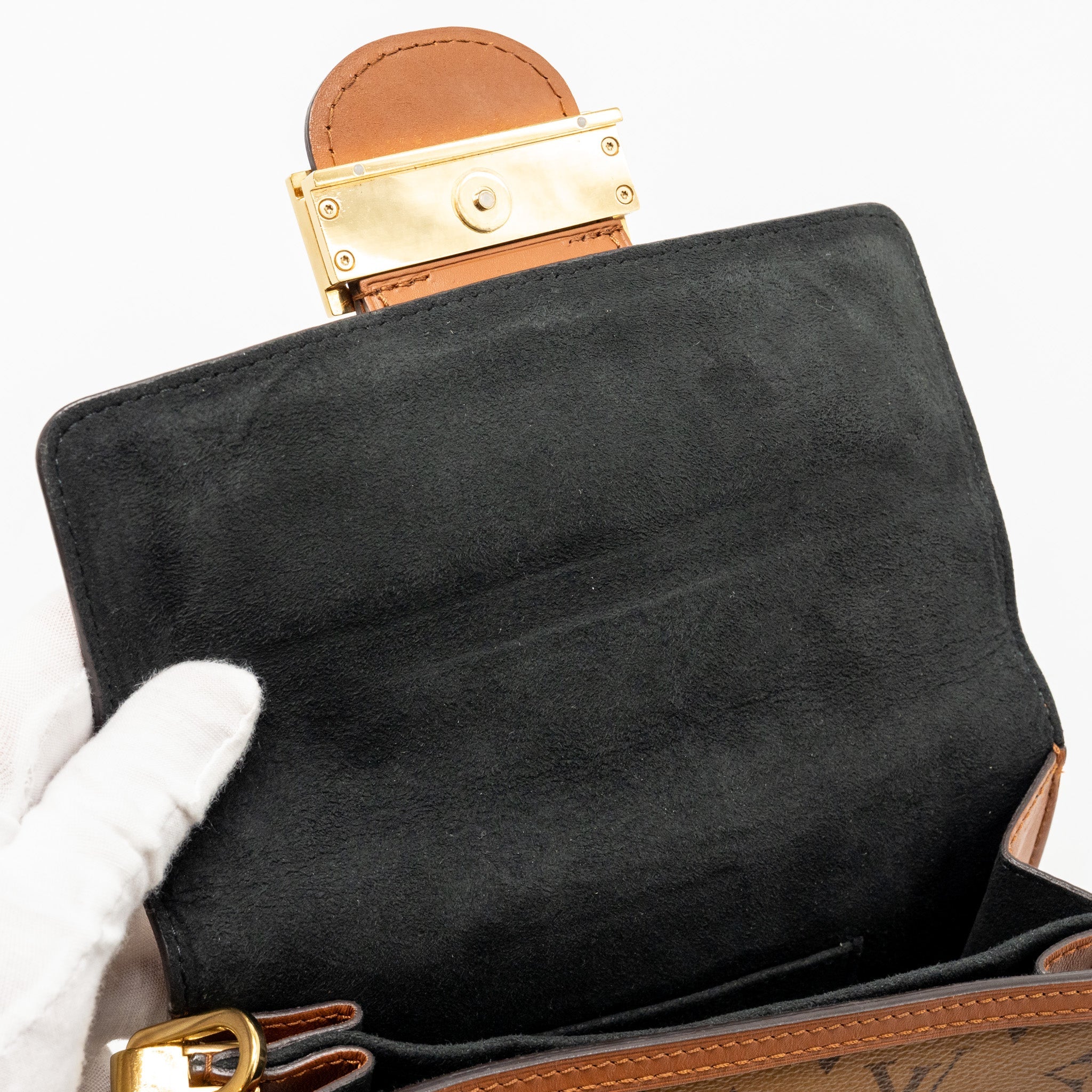 LOUIS VUITTON MINI DAUPHINE MONOGRAM CANVAS GHW