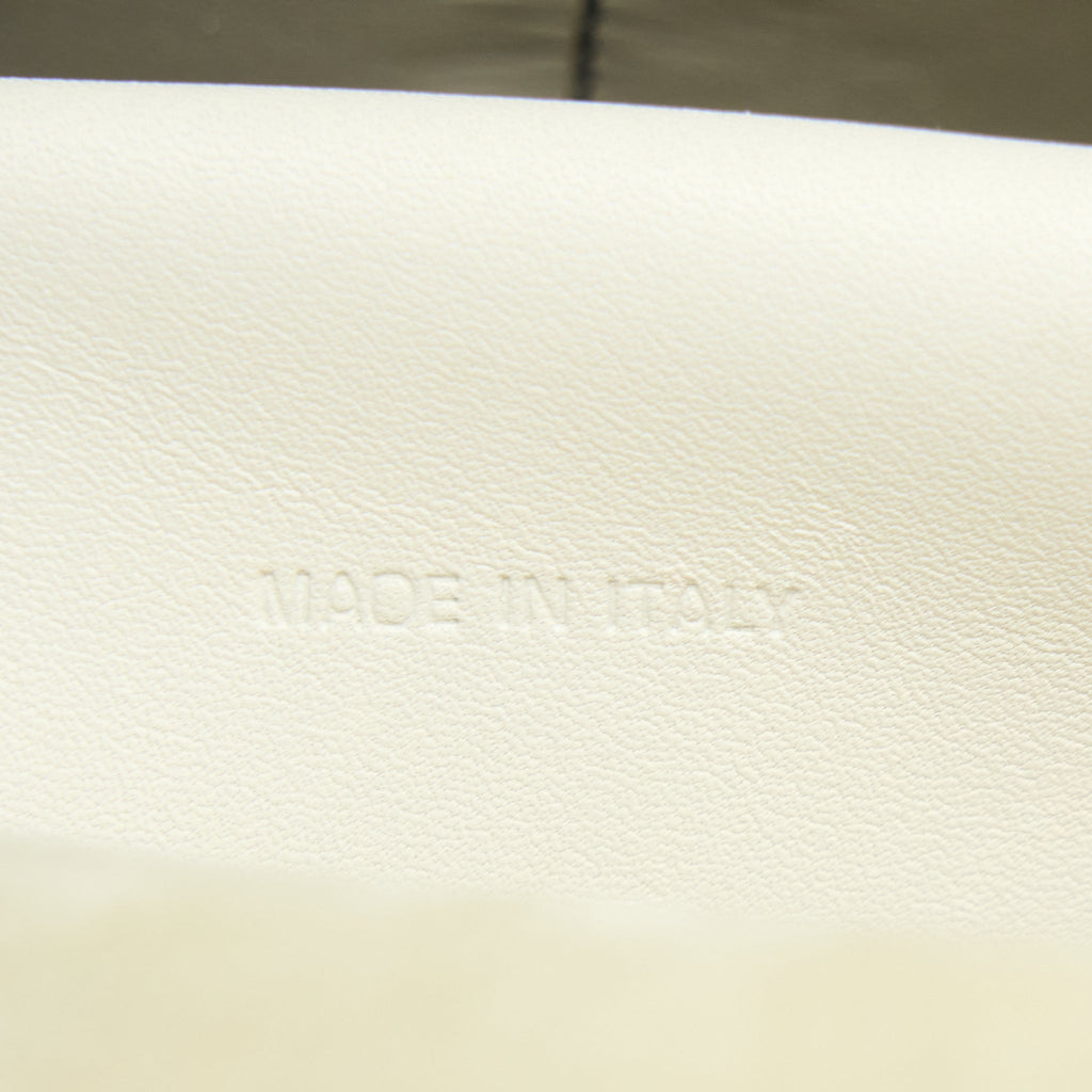 DIOR JA'DIOR FLAP BAG/ CLUTCH WITH CHAIN WHITE GHW