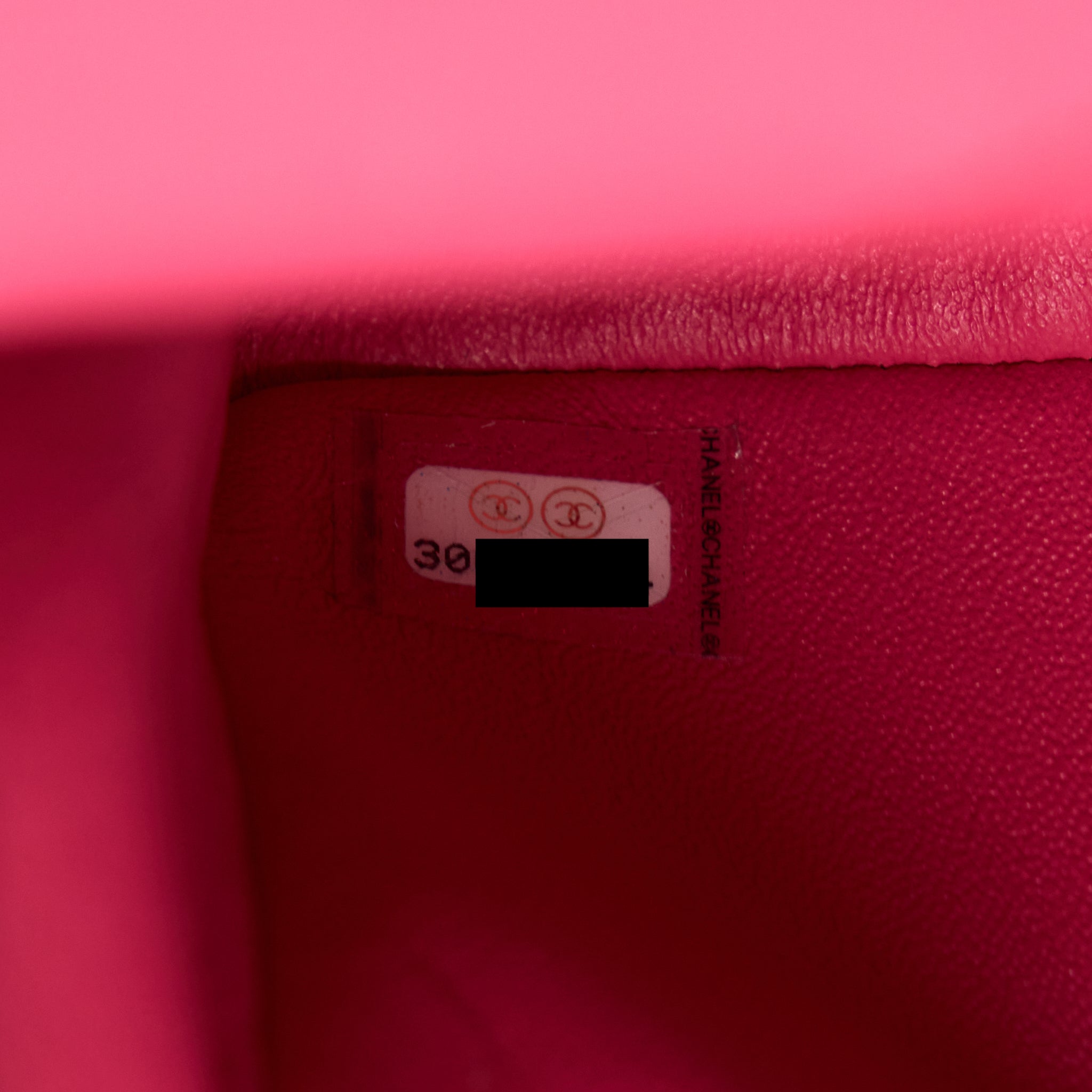 CHANEL SMALL 2.55 REISSUE AGED CALFSKIN HOT PINK BRUSHED GHW