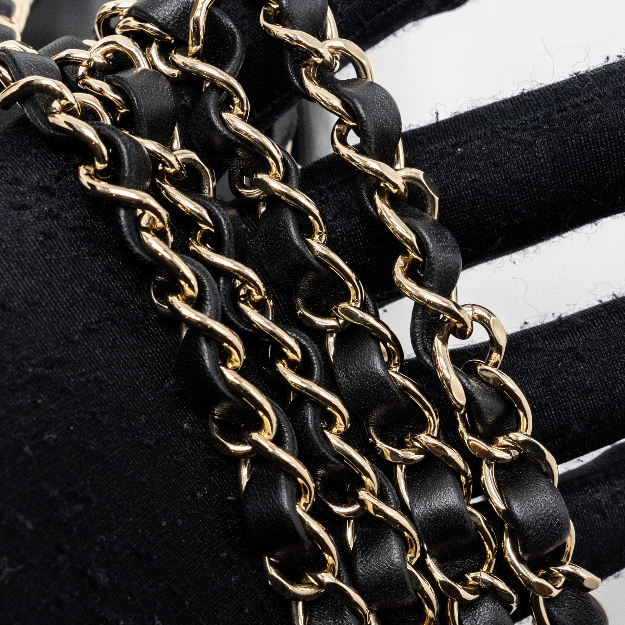 CHANEL MINI RECTANGULAR FLAP BAG LAMBSKIN BLACK LGHW