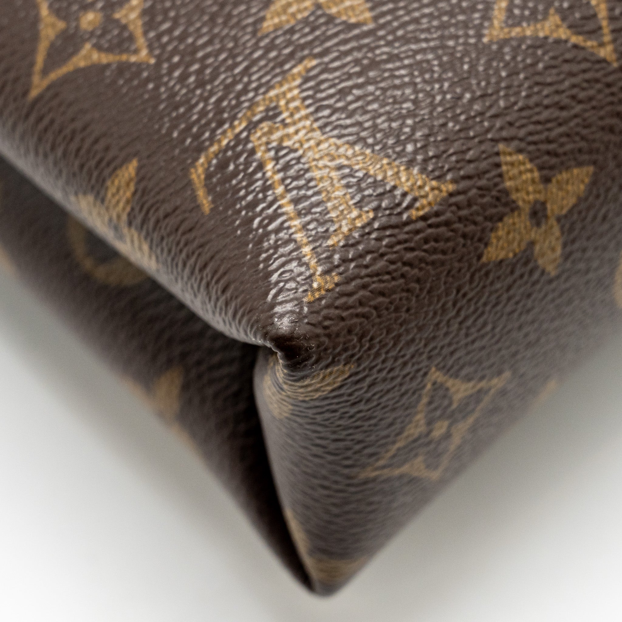 LOUIS VUITTON PALLAS CHAIN BAG MONOGRAM CANVAS/LEATHER RED GHW
