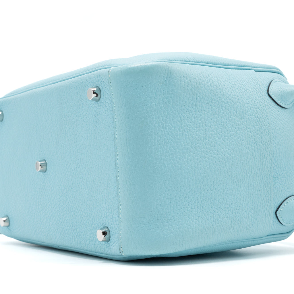 HERMES LINDY 30 CLEMENCE 3P BLUE ATOLL SHW