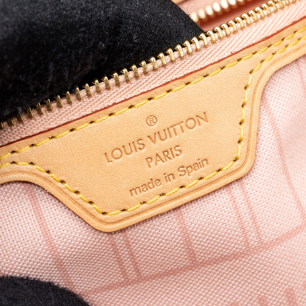 LOUIS VUITTON NEVERFULL MM DAMIER AZUR TAHITI GHW