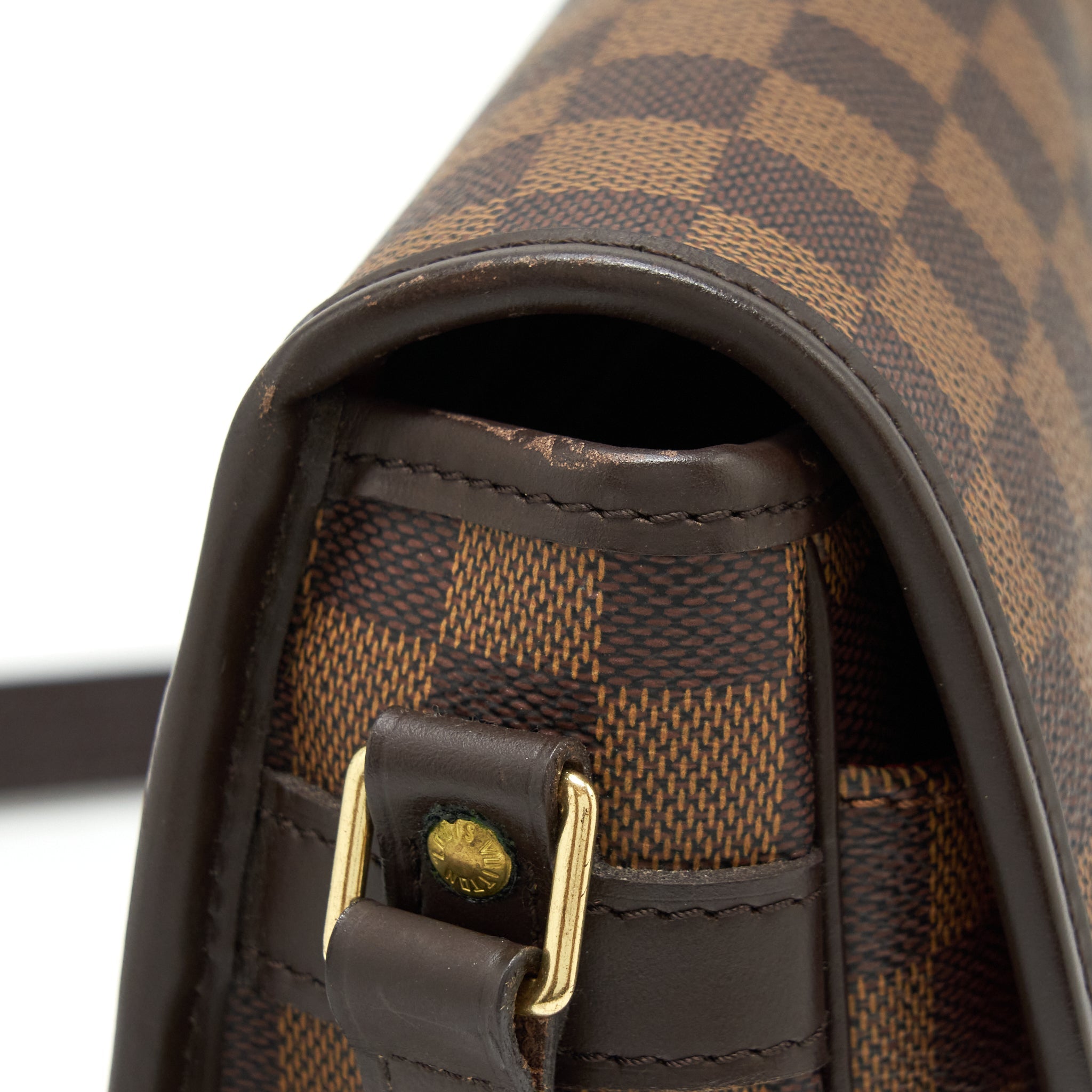 LOUIS VUITTON MESSENGER BAG DAMIER EBENE CANVAS GHW