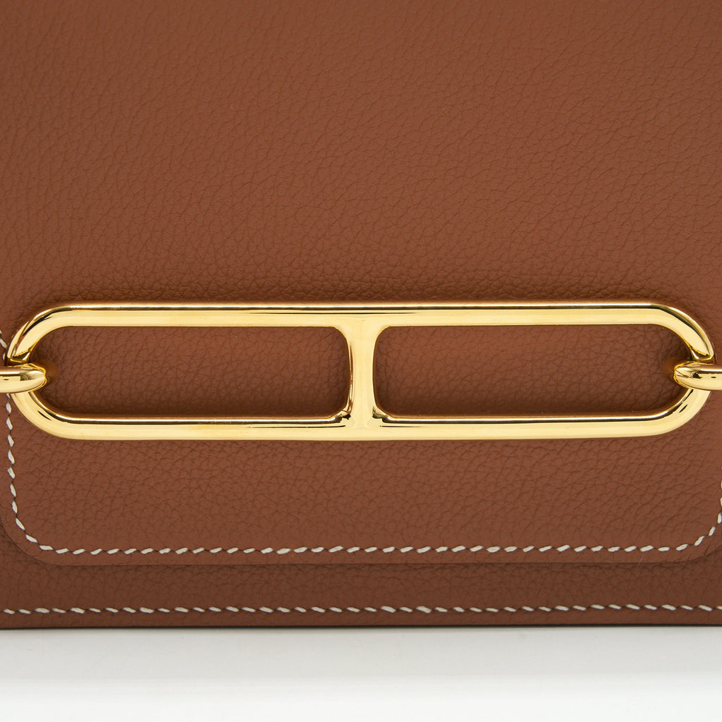 HERMES MINI ROULIS GOLD GHW