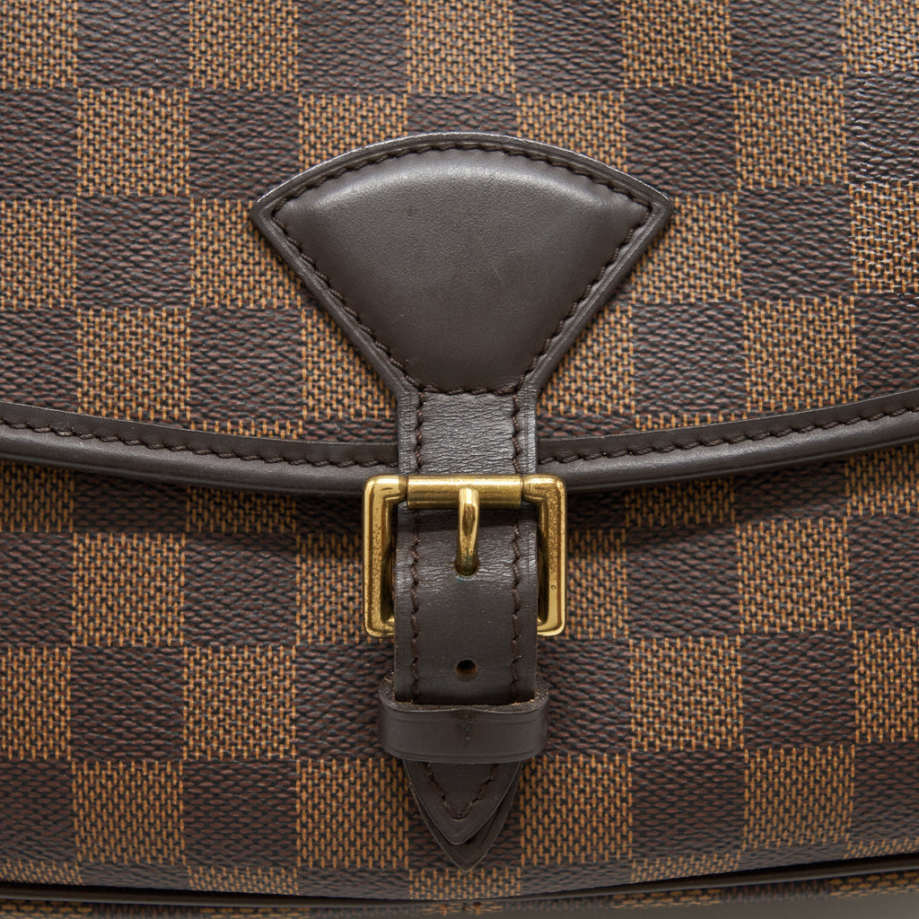 LOUIS VUITTON MESSENGER BAG DAMIER EBENE CANVAS GHW
