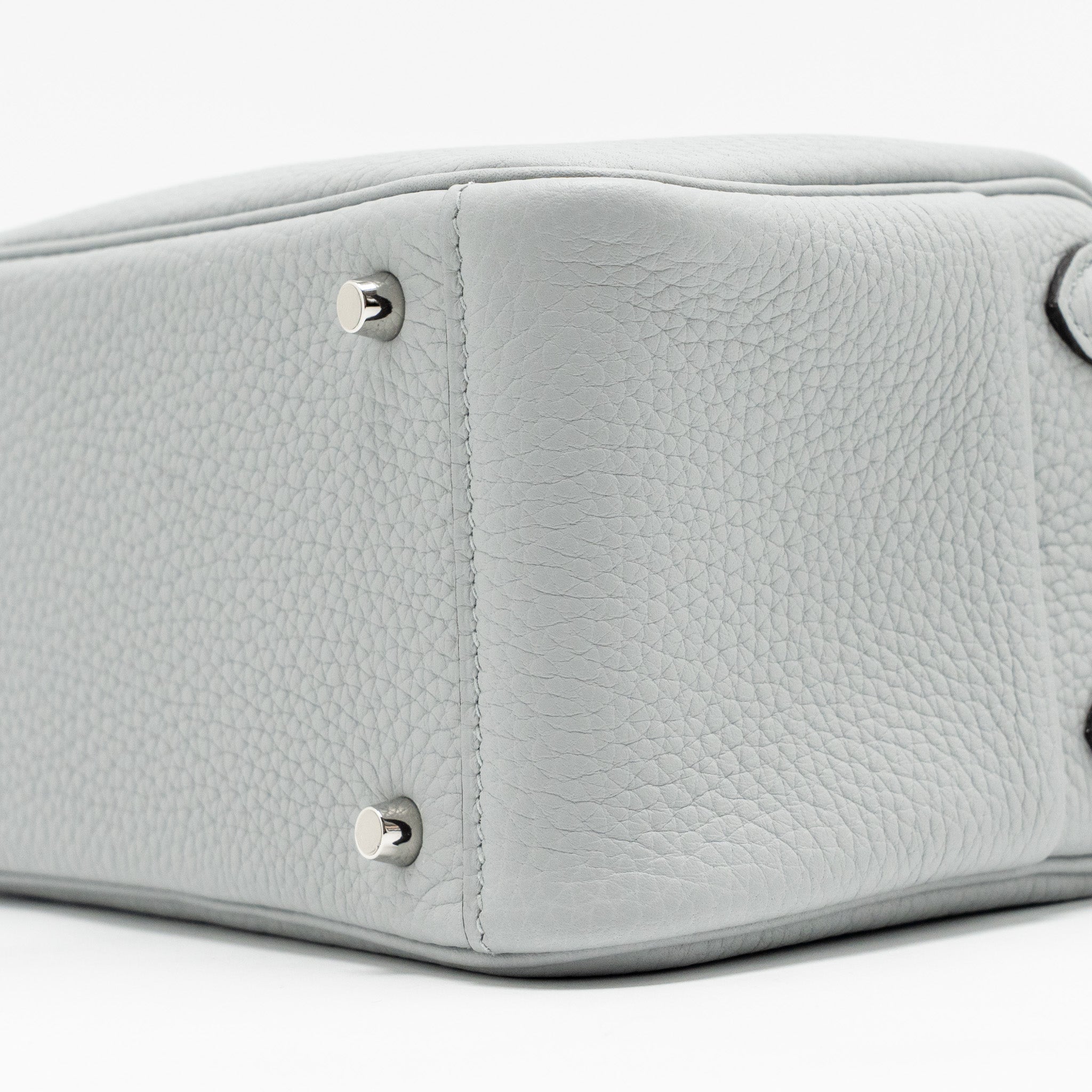HERMES MINI LINDY II CLEMENCE BLUE GLACIER SHW