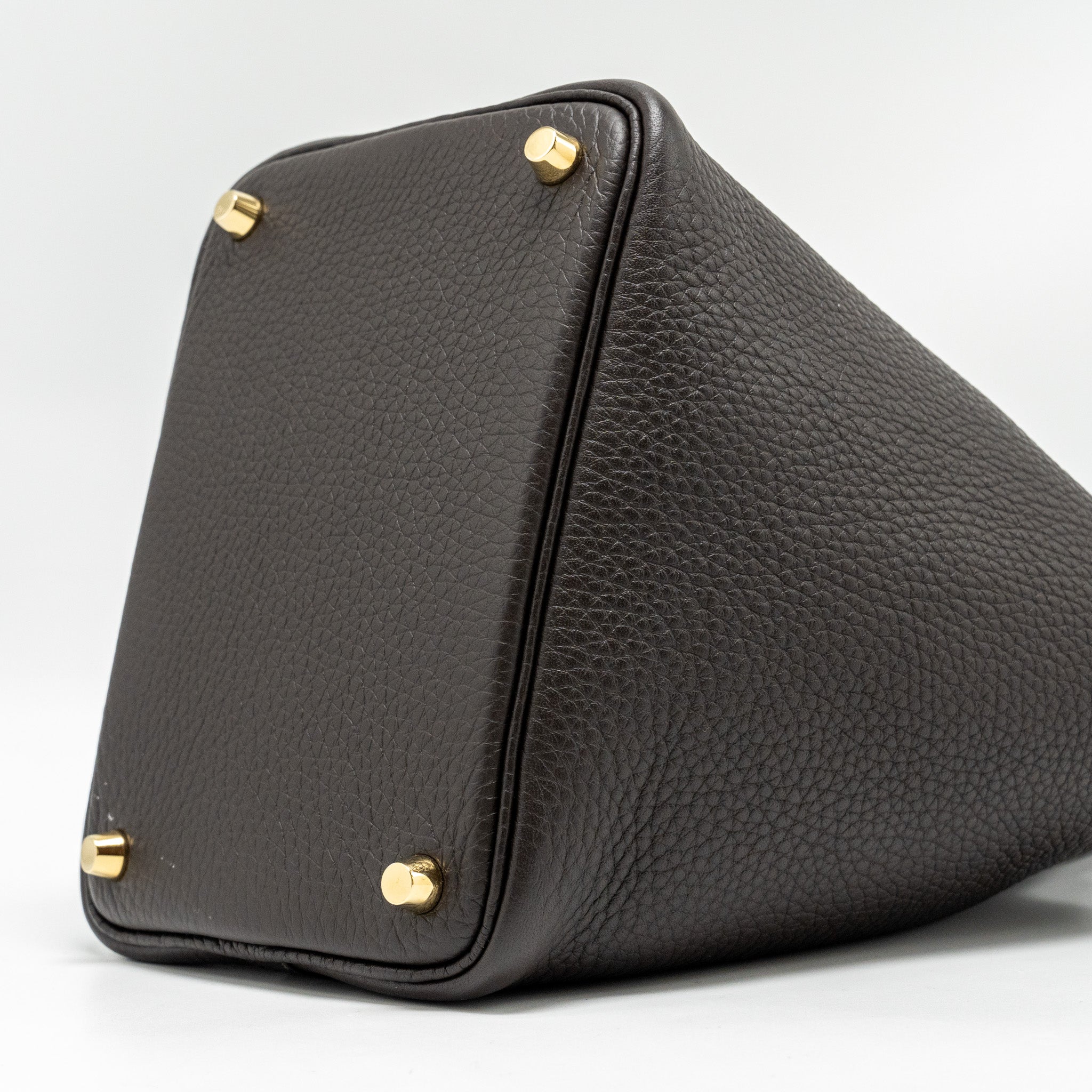 HERMES PICOTIN 18 LOCK BAG CLEMENCE EBENE GHW