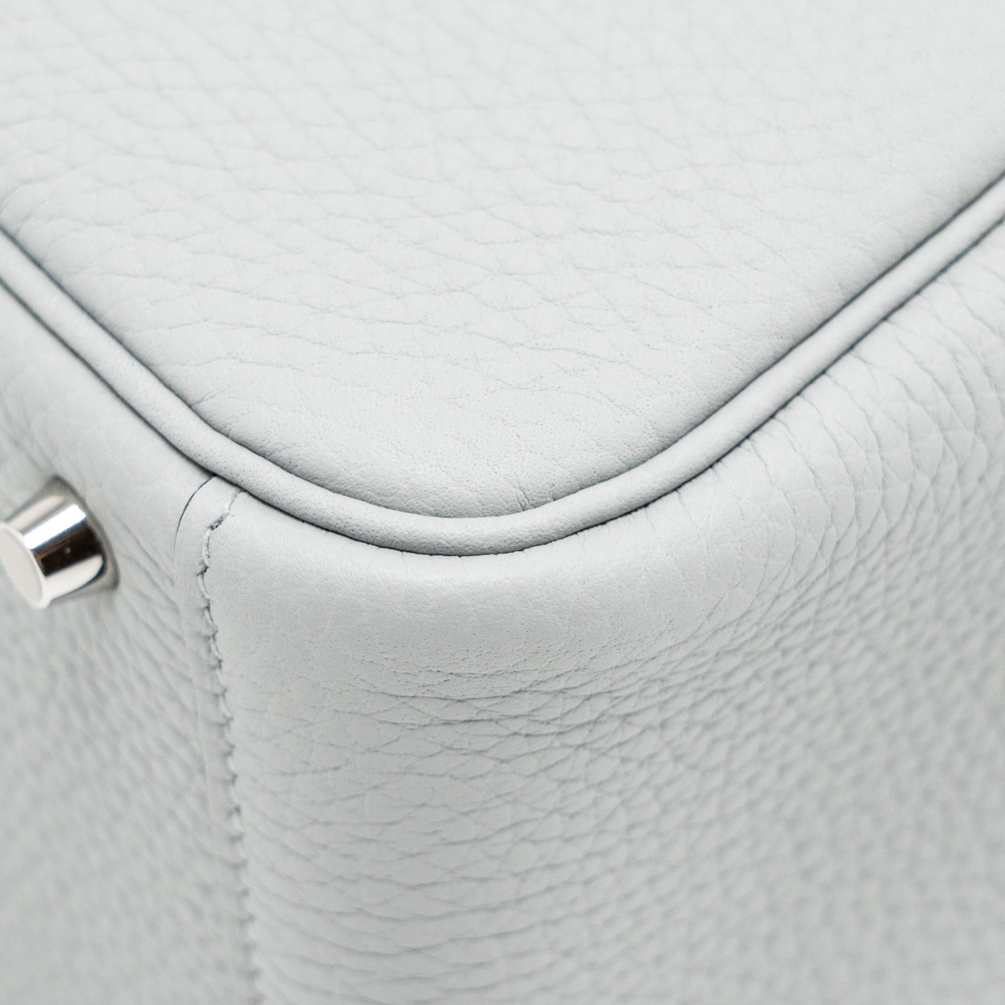 HERMES MINI LINDY II CLEMENCE BLUE GLACIER SHW