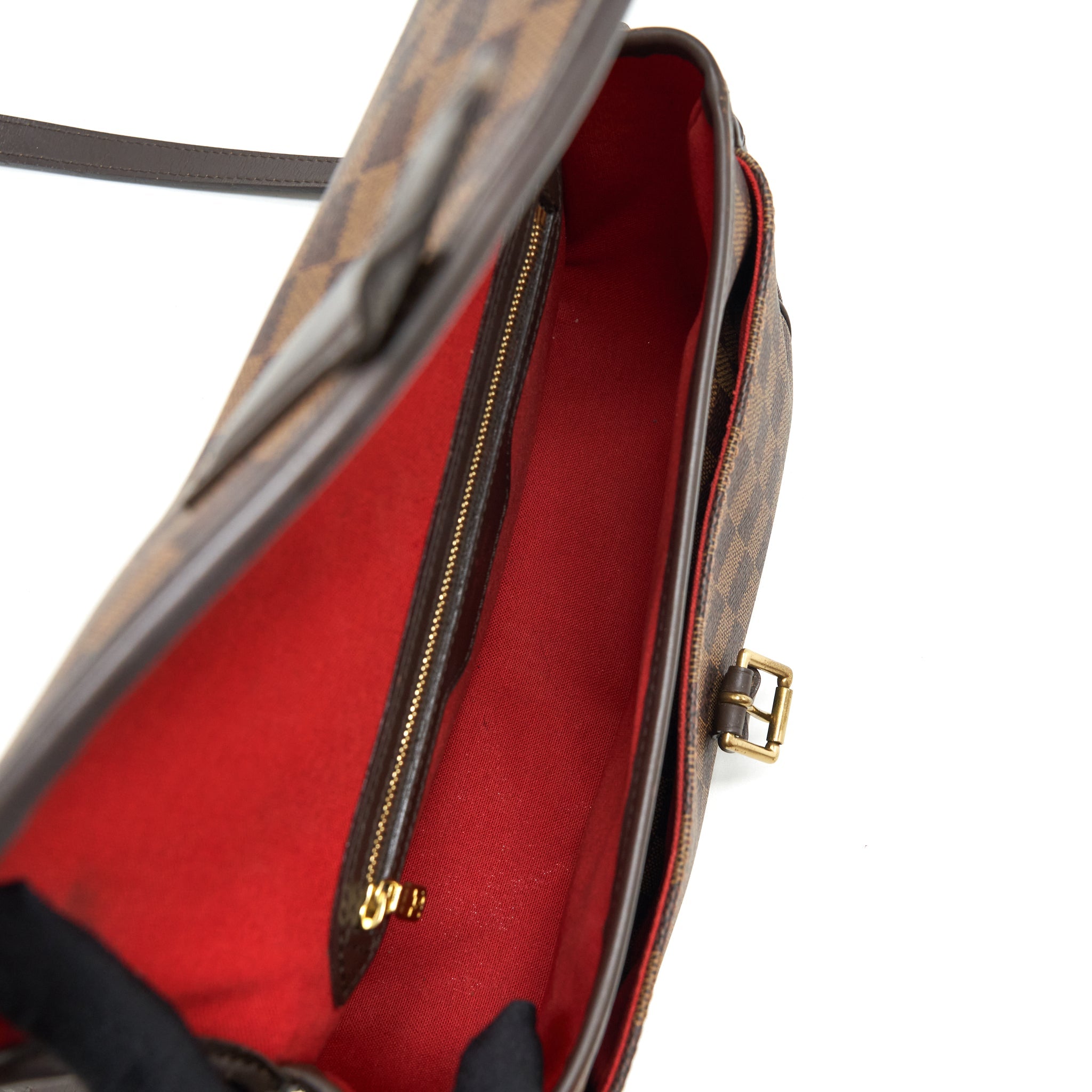 LOUIS VUITTON MESSENGER BAG DAMIER EBENE CANVAS GHW