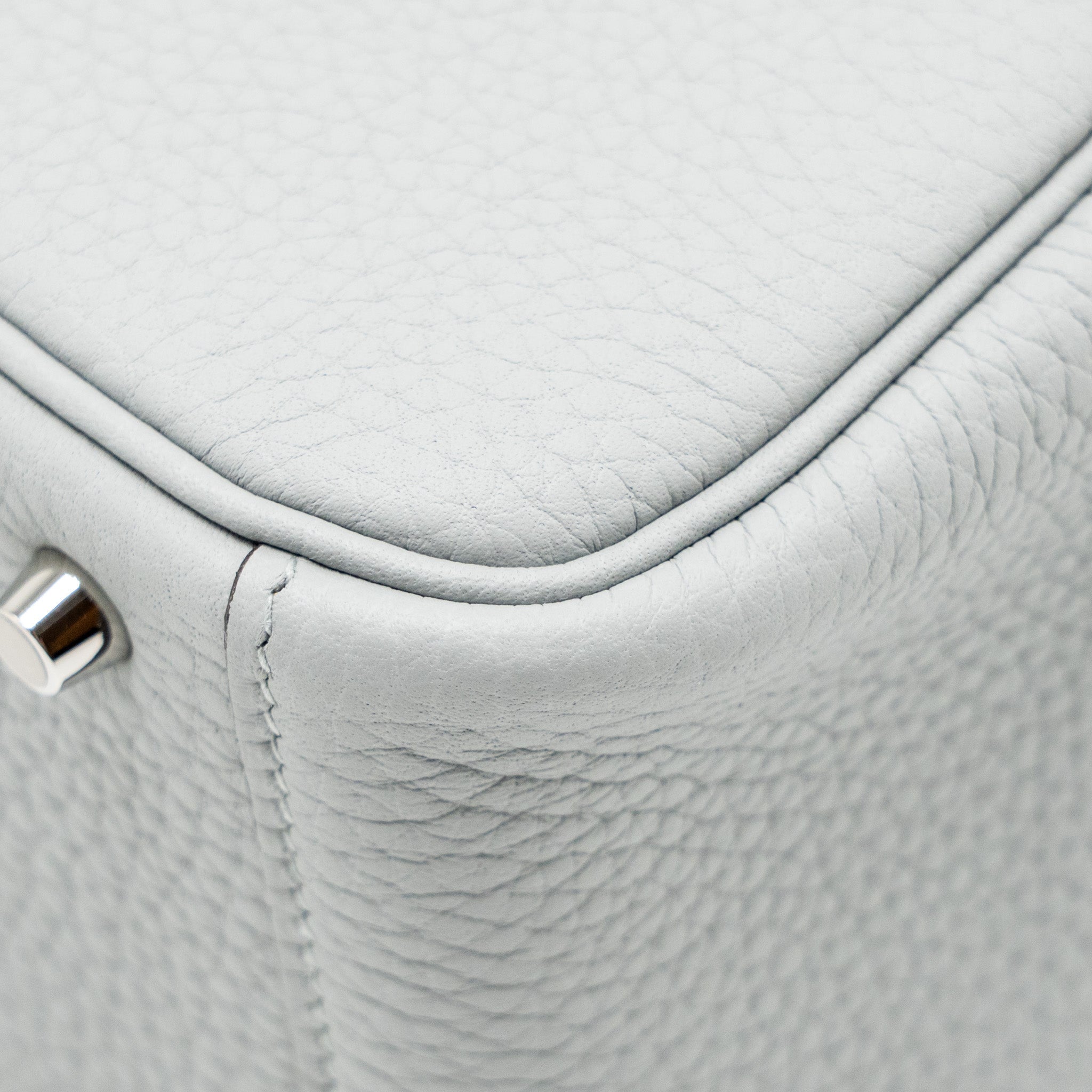 HERMES MINI LINDY II CLEMENCE BLUE GLACIER SHW