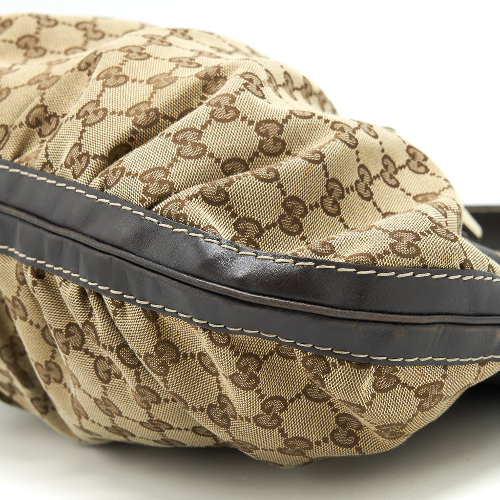 GUCCI VINTAGE TOTE BAG GG SUPREME GHW