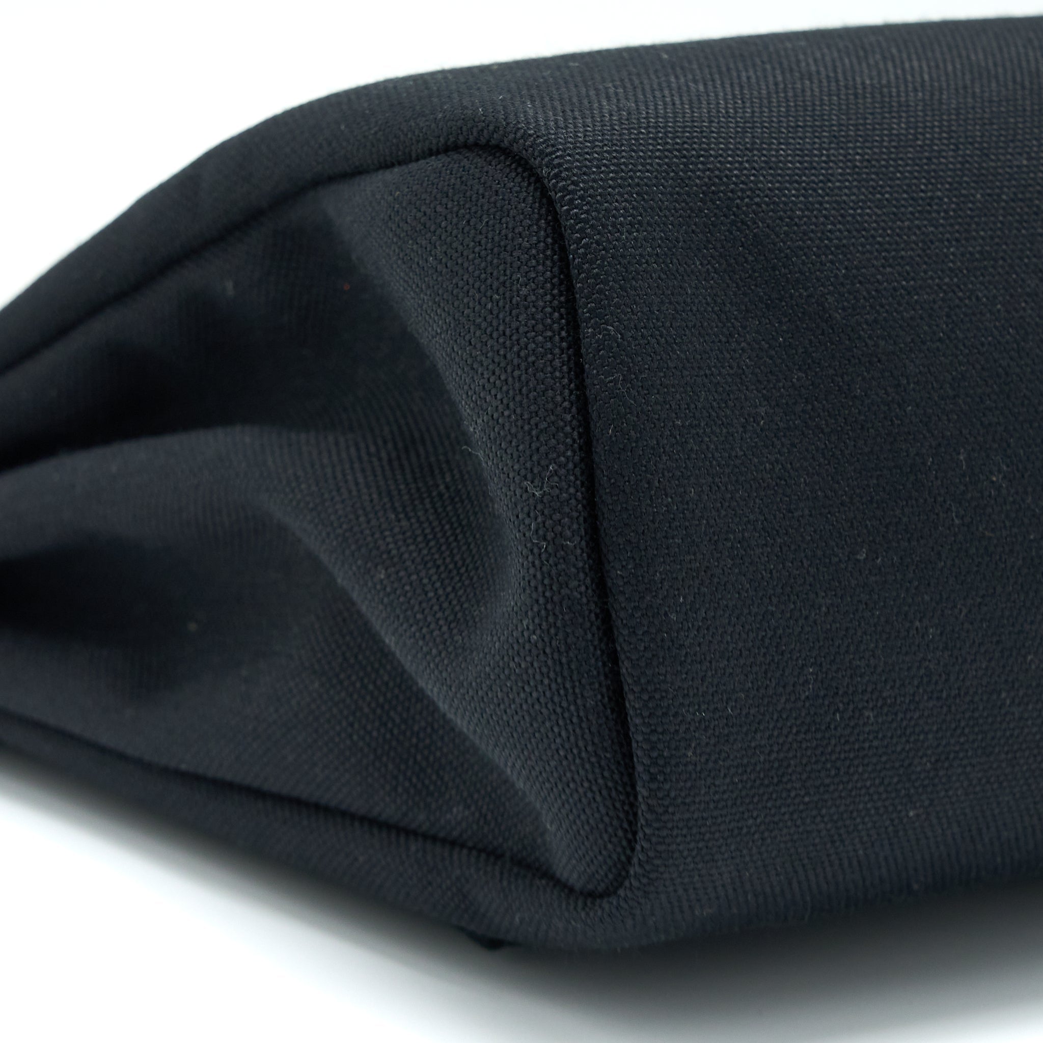 HERMES HERBAG ZIP 31 BAG CANVAS/HUNTER BLACK GHW