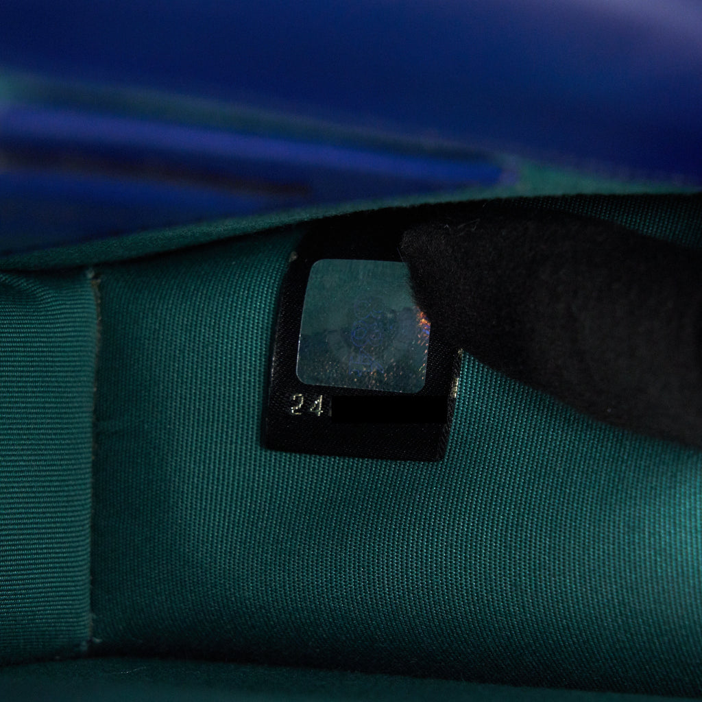 BVLGARI SERPENTI FOREVER FLAP COVER IN ROYAL SAPPHIRE