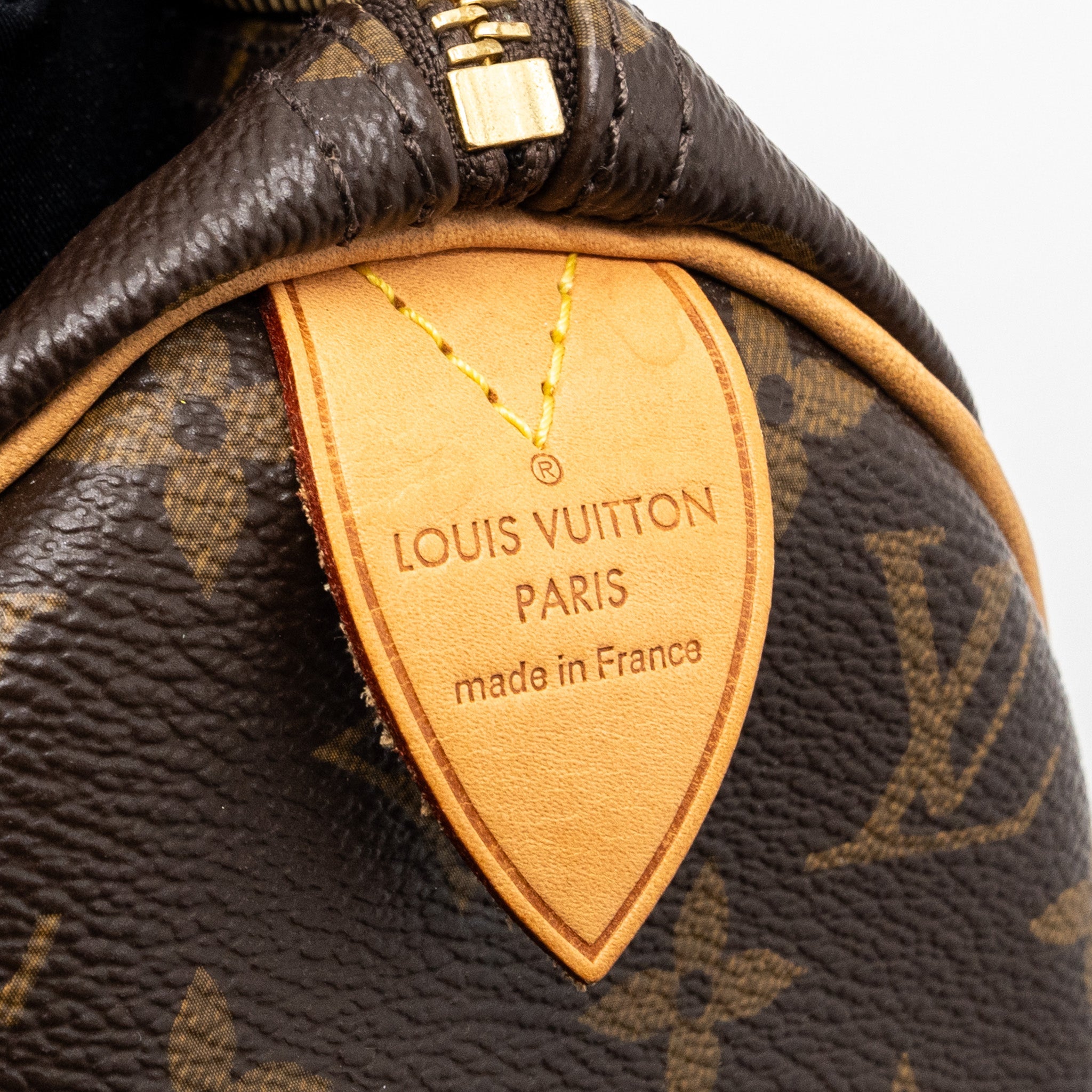 LOUIS VUITTON SPEEDY 30 MONOGRAM CANVAS GHW