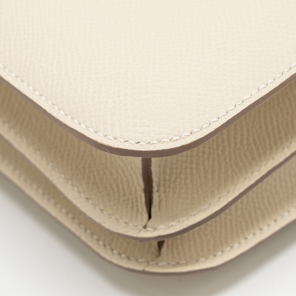 HERMES MINI CONSTANCE EPSOM CRAIE LGHW