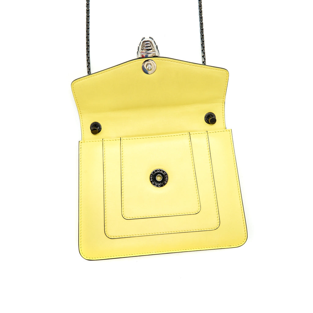 BVLGARI SERPENTI FOREVER CROSSBODY BAG IN YELLOW BHW