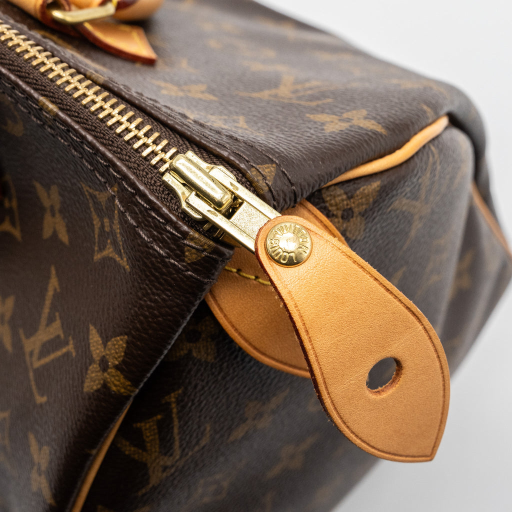 LOUIS VUITTON SPEEDY 30 MONOGRAM CANVAS GHW