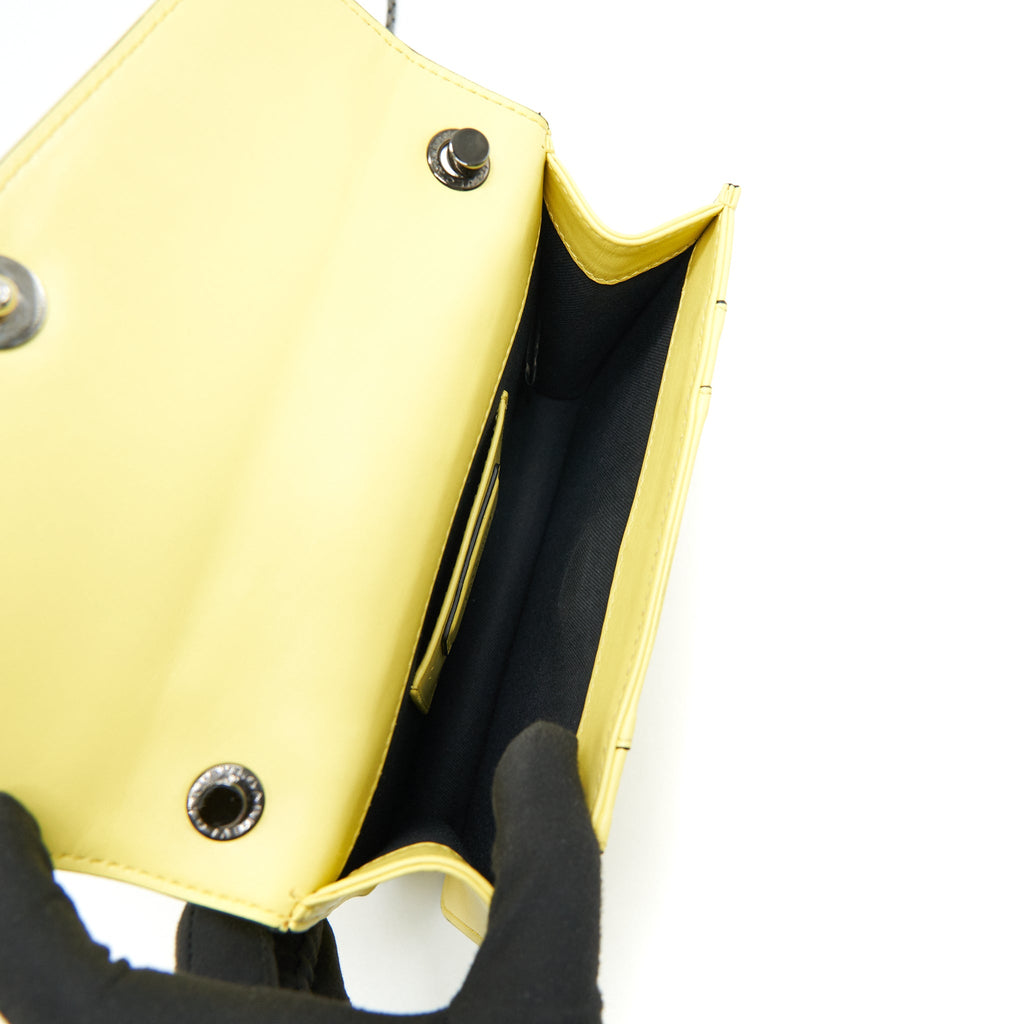 BVLGARI SERPENTI FOREVER CROSSBODY BAG IN YELLOW BHW