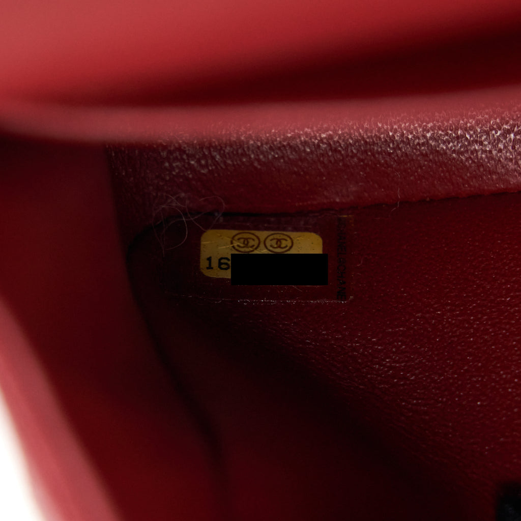 CHANEL MEDIUM CLASSIC DOUBLE FLAP BAG CAVIAR RED SHW