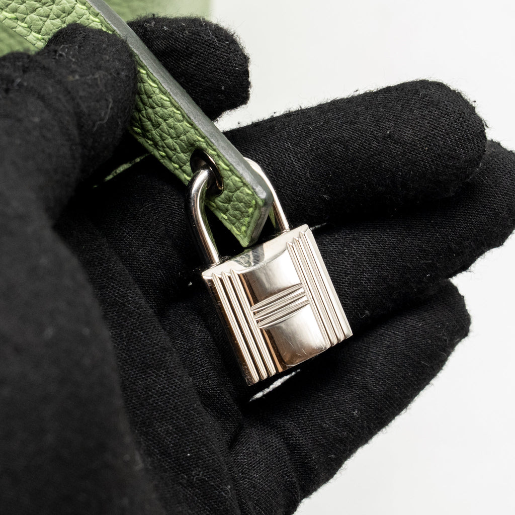 HERMES PICOTIN 18 MAURICE VERT CRIQUET SHW