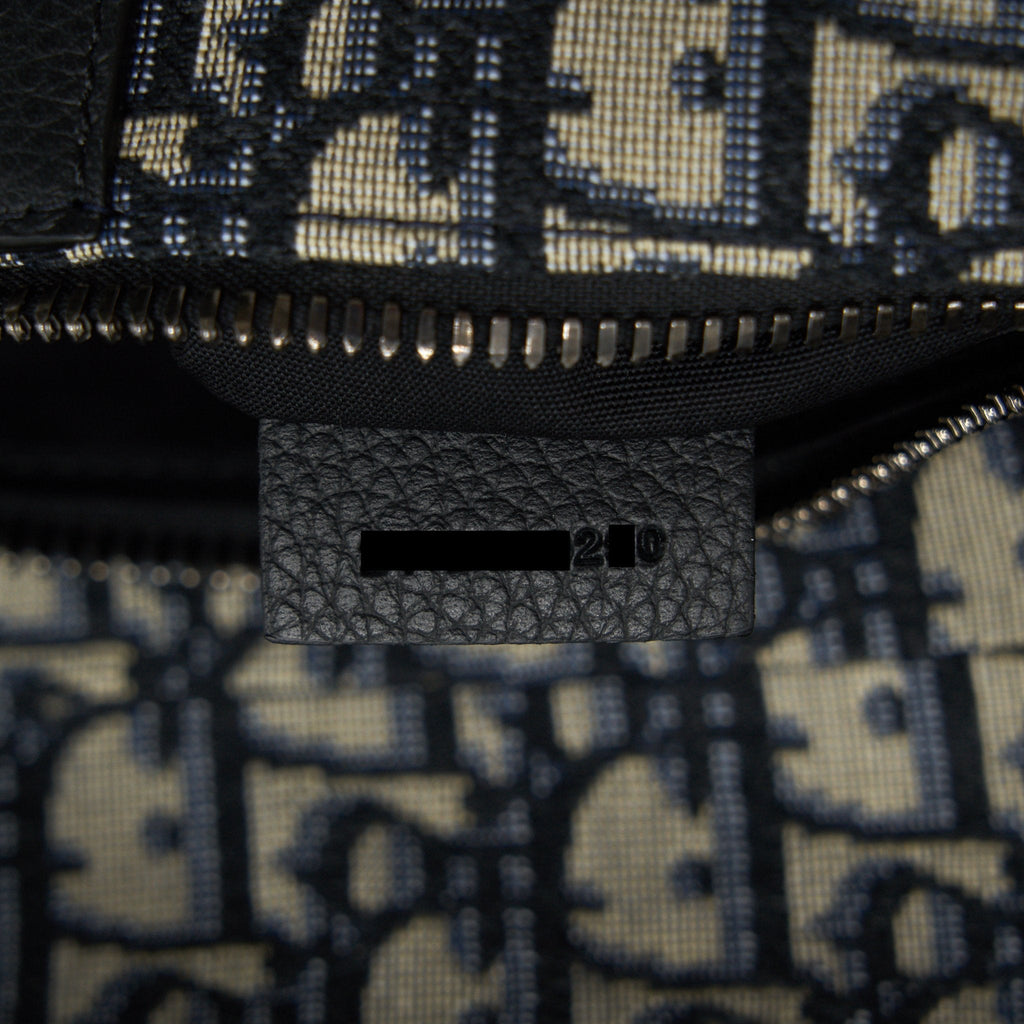 CHRISTIAN DIOR OBLIQUE SADDLE BELT BAG
