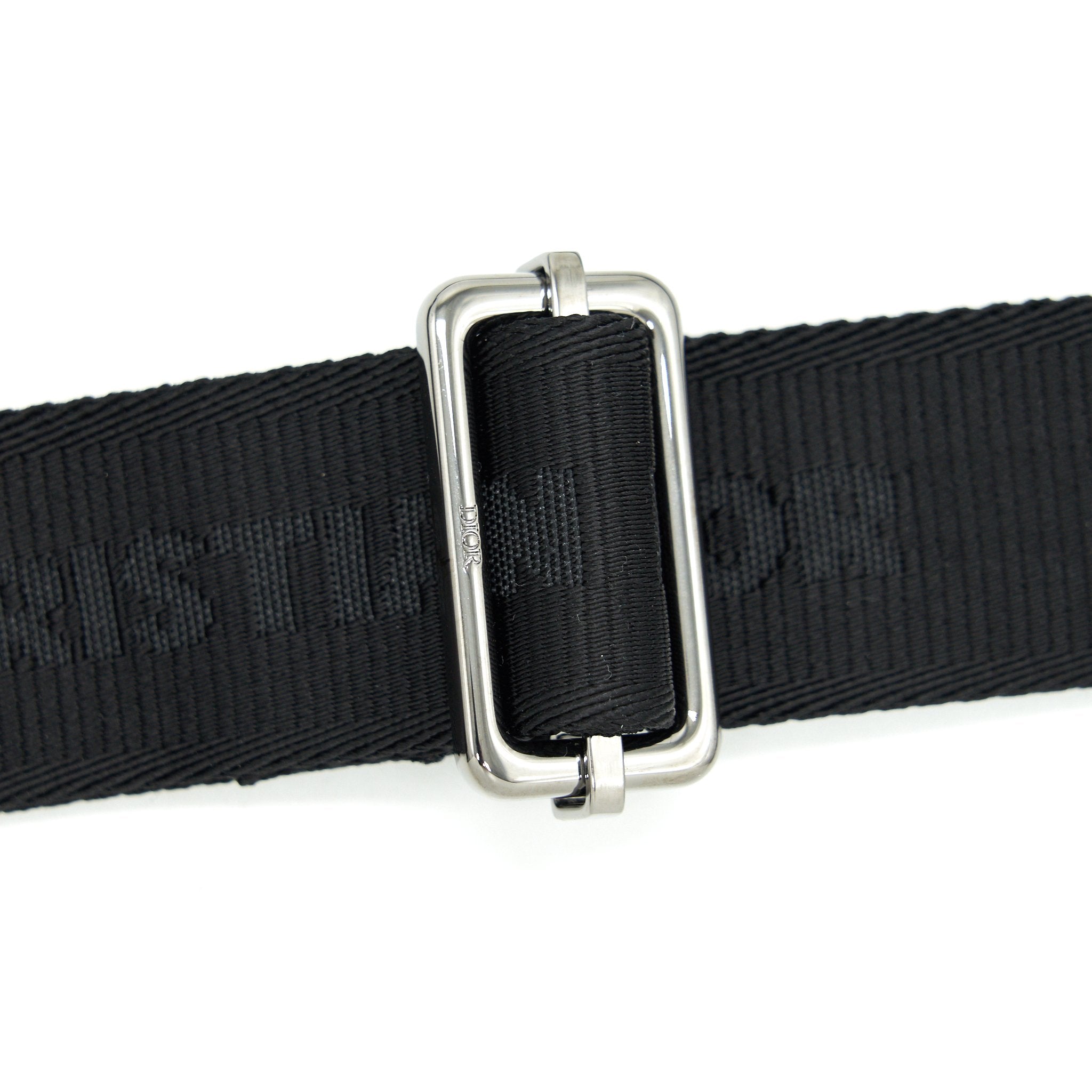 CHRISTIAN DIOR OBLIQUE SADDLE BELT BAG