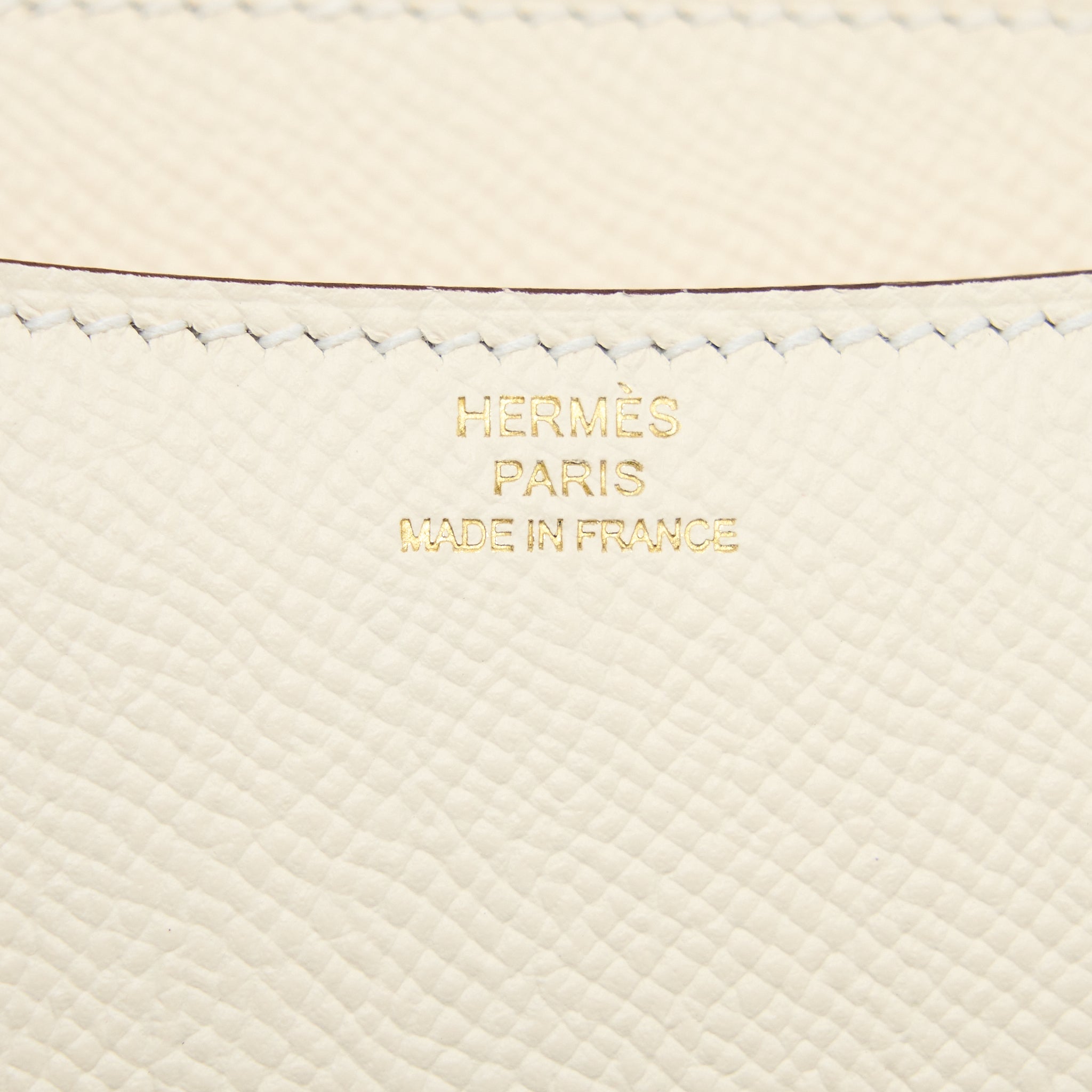 HERMES MINI CONSTANCE EPSOM NATA GHW