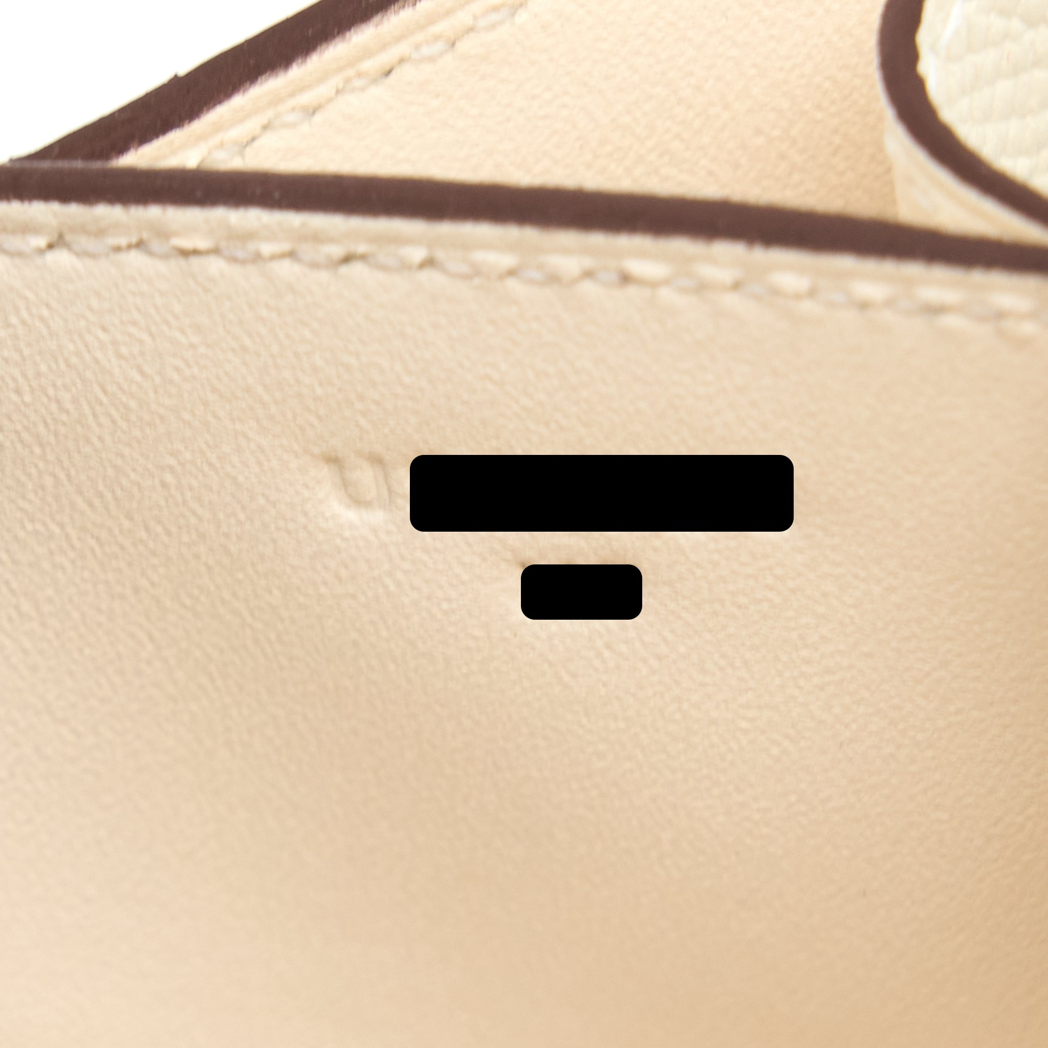 HERMES MINI CONSTANCE EPSOM NATA GHW