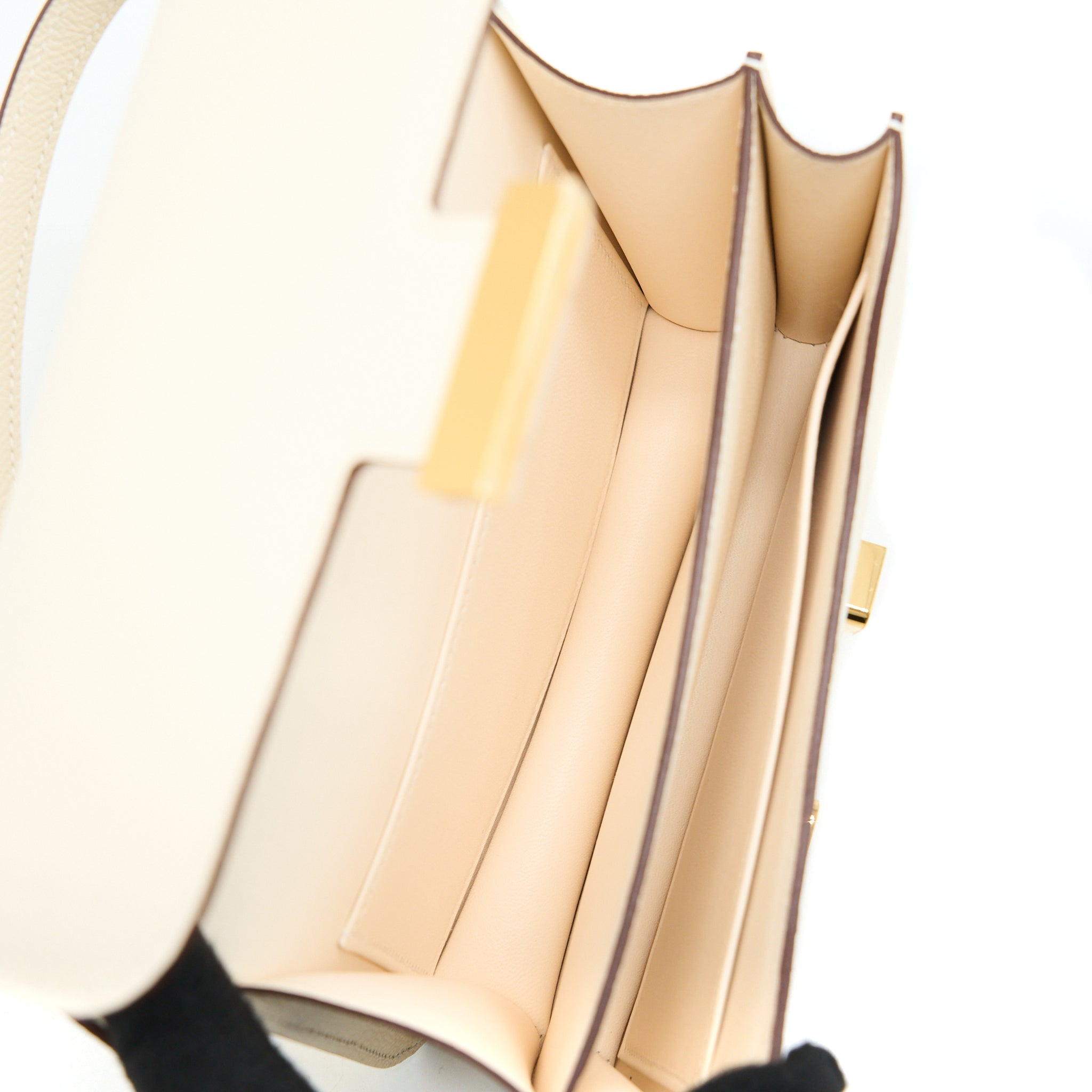 HERMES MINI CONSTANCE EPSOM NATA GHW