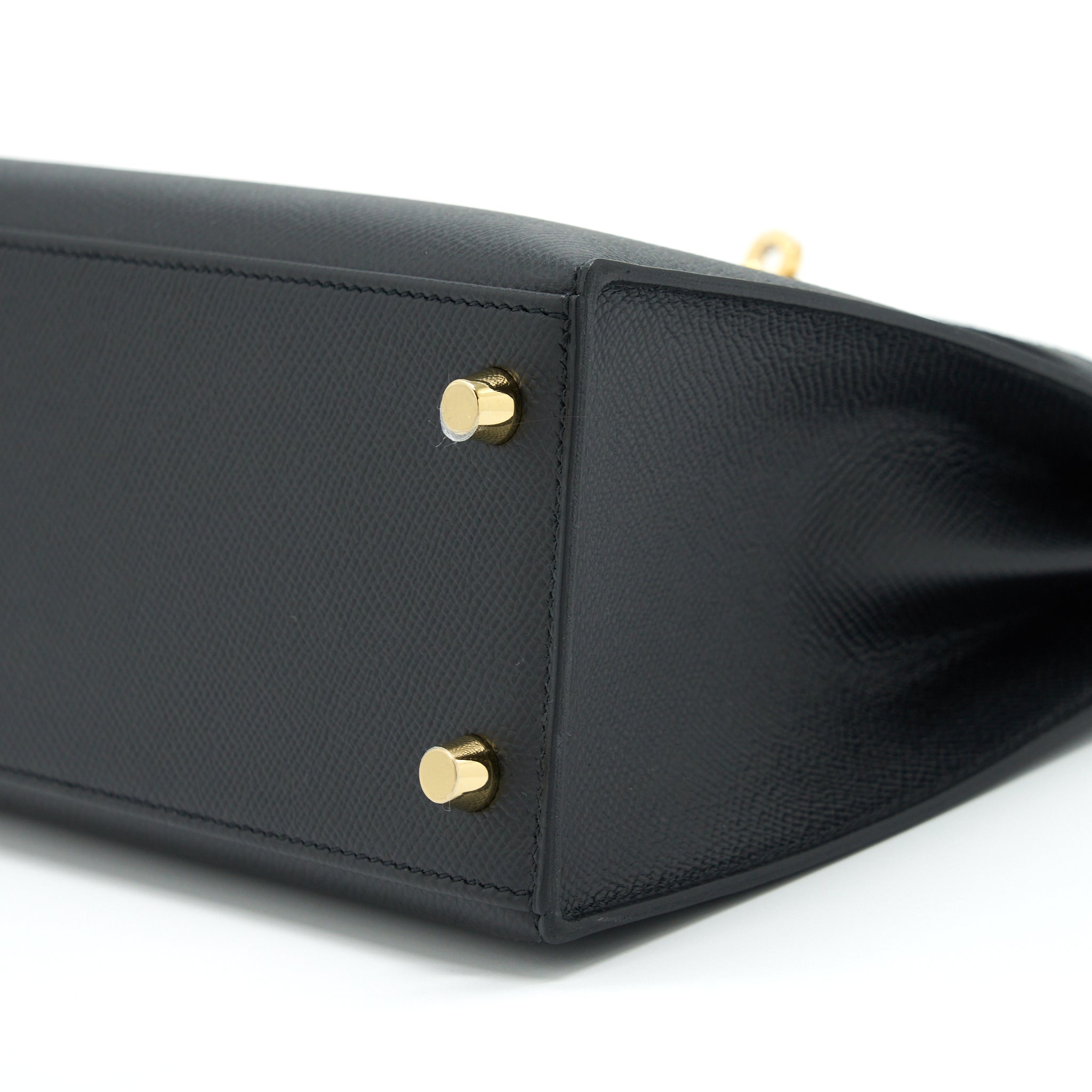HERMES KELLY 25 EPSOM BLACK GHW