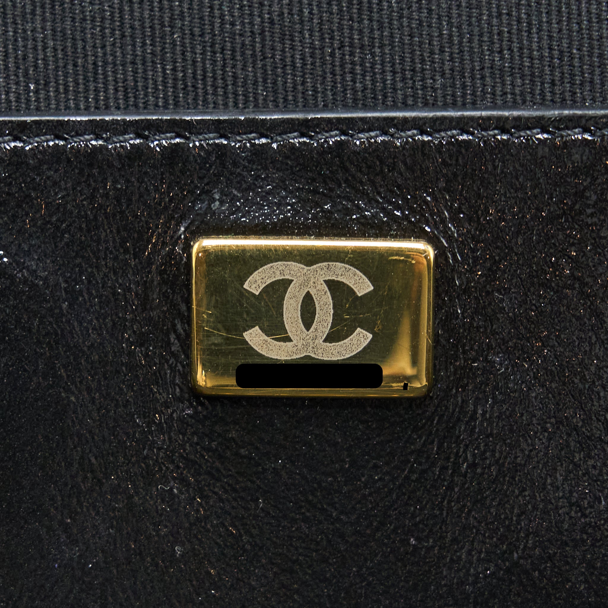 CHANEL 22A QUILTED BACKPACK SHINY CALFSKIN BLACK LGHW (MICROCHIP)