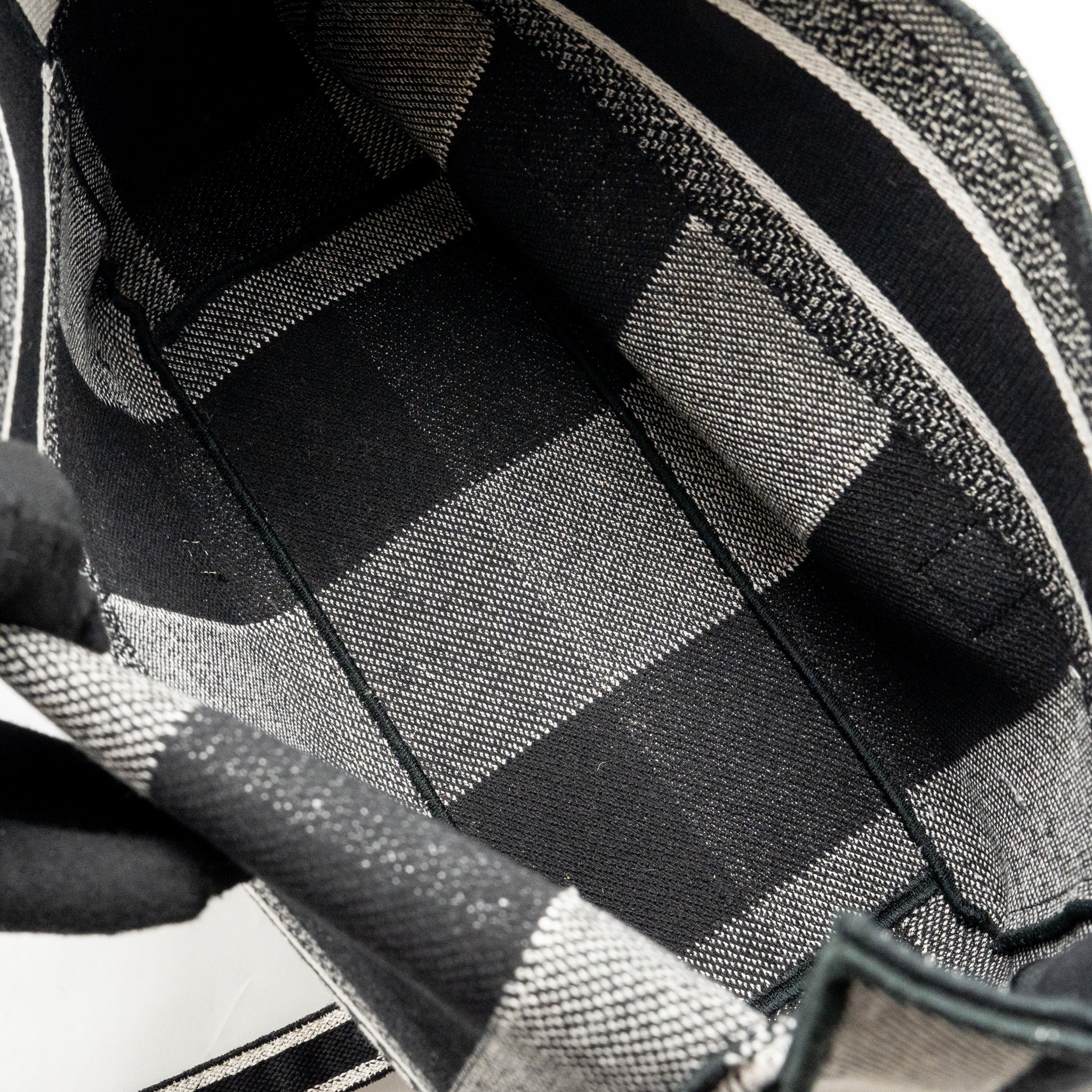 DIOR DIORCAMP MESSENGER BAG CANVAS BLACK/WHITE SHW