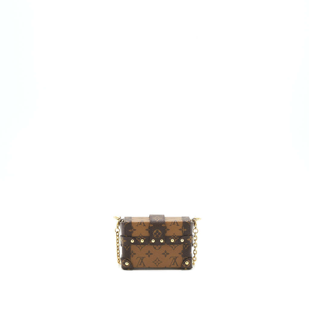 LOUIS VUITTON ESSENTIAL TRUNK WITH CHAIN REVERSE MONOGRAM