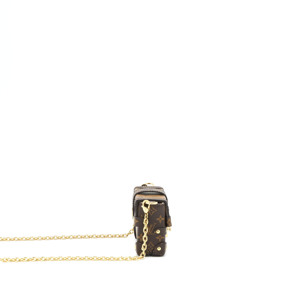 LOUIS VUITTON ESSENTIAL TRUNK WITH CHAIN REVERSE MONOGRAM