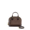 LOUIS VUITTON ALMA BB DAMIER EBENE CANVAS GHW